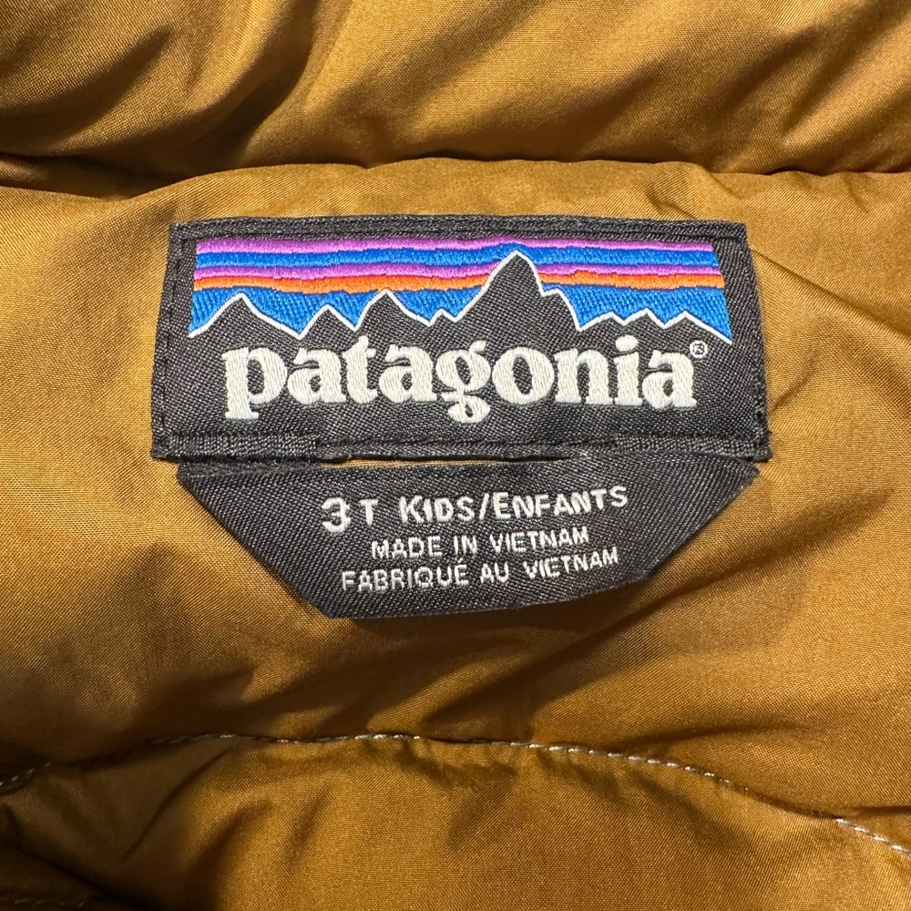 Kids Patagonia Puffer Vest 3T - Picture 4 of 8